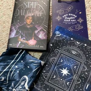 Owlcrate special edition/signed book-Star Daughter Includes other themed items